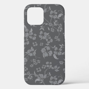 Creepy Flowers Pattern 3 iPhone 12 Case