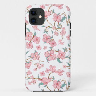 Creepy Flowers Pattern iPhone 11 Case