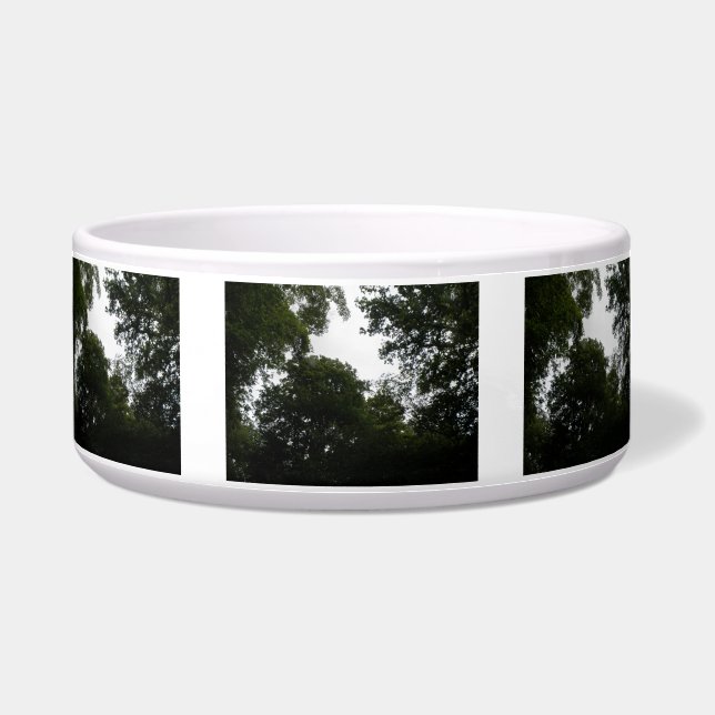 Creepy Forest Dog Bowl (Front)