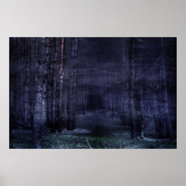 Creepy Forest Poster (Front)