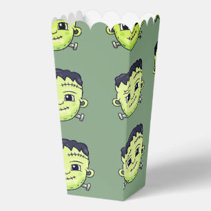 Creepy Frankenstein Head Spooky Halloween Favour Box
