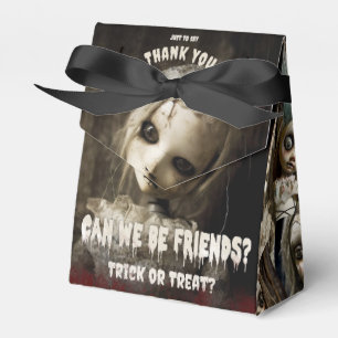 Creepy Friend Spooky Possessed Doll Halloween Favour Box