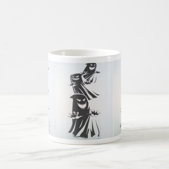 Creepy Ghost Coffee Mug (Center)