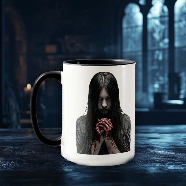 Creepy Ghoul Coffee – Perfect for Horror Fans Mug (Creator Uploaded)