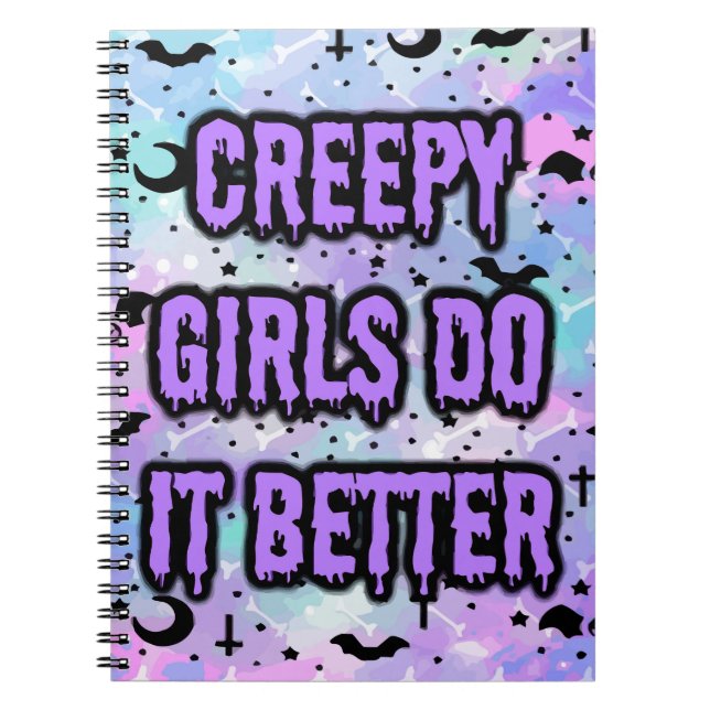 Creepy Girls Notebook (Front)