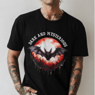 Creepy Gothic Dark & Mysterious Unisex Halloween  T-Shirt