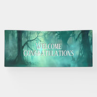 Creepy Green Swamp 2 Lines Custom Text