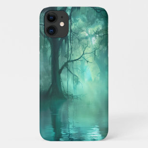 Creepy Green Swamp  iPhone 11 Case