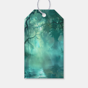 Creepy Green Swamp Gift Tags