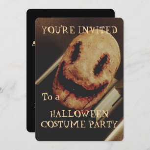 Creepy Guy Halloween Party Invitation