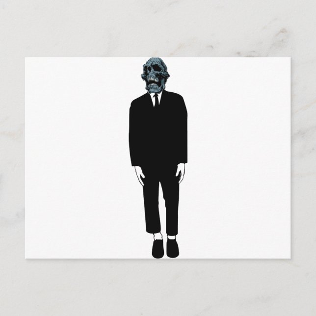 Creepy Guy Postcard (Front)