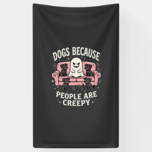 Creepy Halloween Dogs Because People Are Creepy Banner