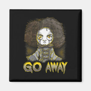 Creepy Halloween Doll Scary Horror Monster Face Go Magnet