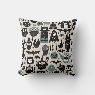 Creepy Halloween Night  Cushion