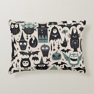 Creepy Halloween Night  Decorative Cushion