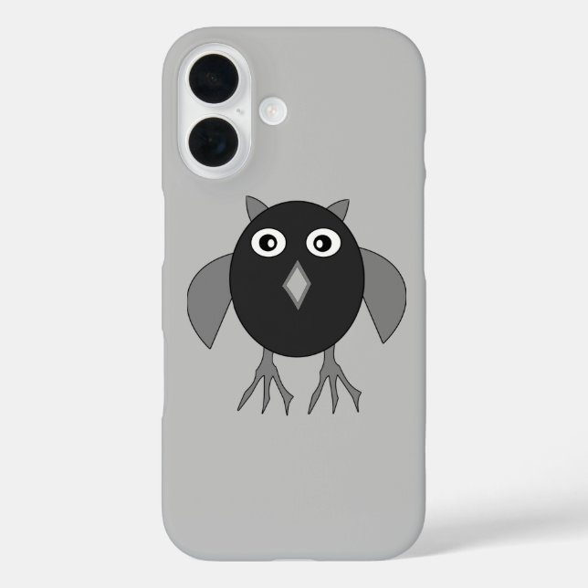 Creepy Halloween Owl Case-Mate iPhone Case (Back)
