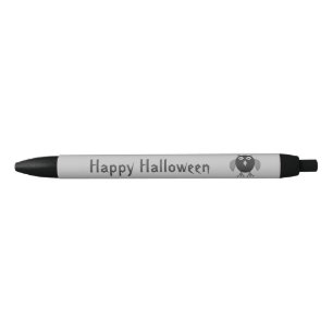 Creepy Halloween Owl Personalised Pen