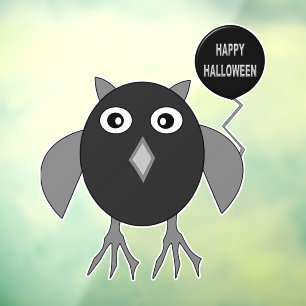 Creepy Halloween Party Owl