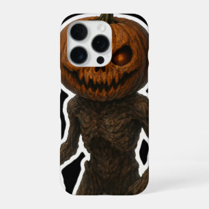 Creepy Halloween Pumpkin Monster Sticker  iPhone 16 Pro Case