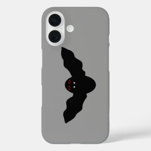 Creepy Halloween Vampire Bat iPhone 16 Case