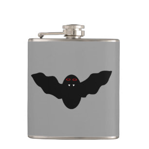 Creepy Halloween Vampire Bat Flask