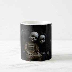 Creepy Haunted Dolls Coffee Mug