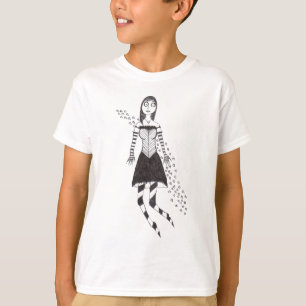 Creepy heart girl T-Shirt