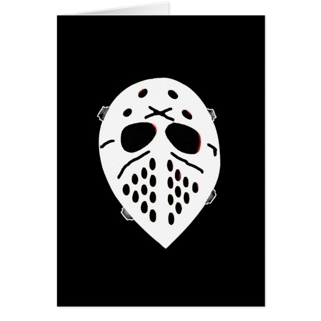 Creepy Hockey Mask Products (Front)