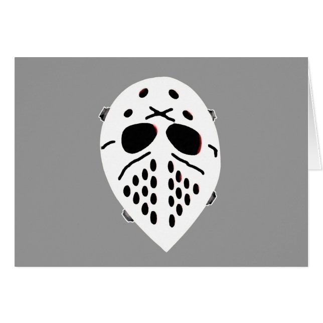Creepy Hockey Mask Products (Front Horizontal)