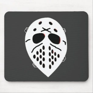 Creepy Hockey Mask Products Mouse Pad
