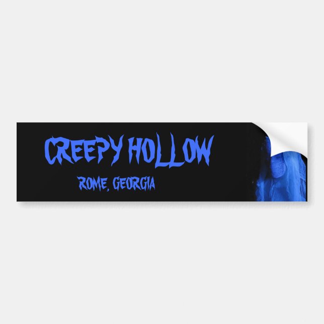 Creepy Hollow bumper sticker (Front)