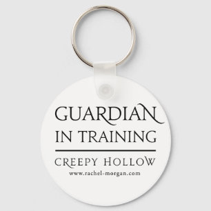 Creepy Hollow "guardian in training" keychain