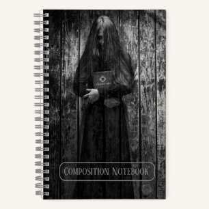 Creepy Horror Ghost Girl Notebook