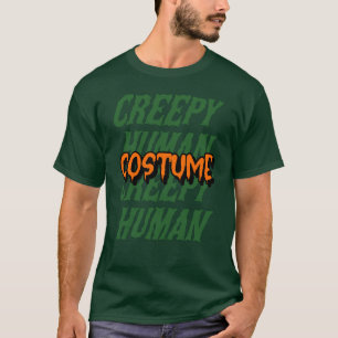 Creepy Human Costume T-Shirt