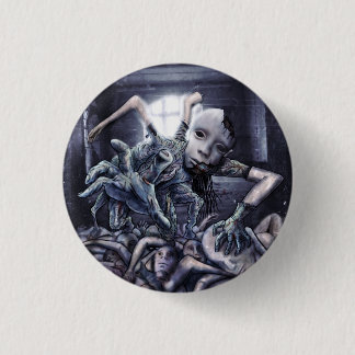 Creepy I Use To Be Human 3 Cm Round Badge
