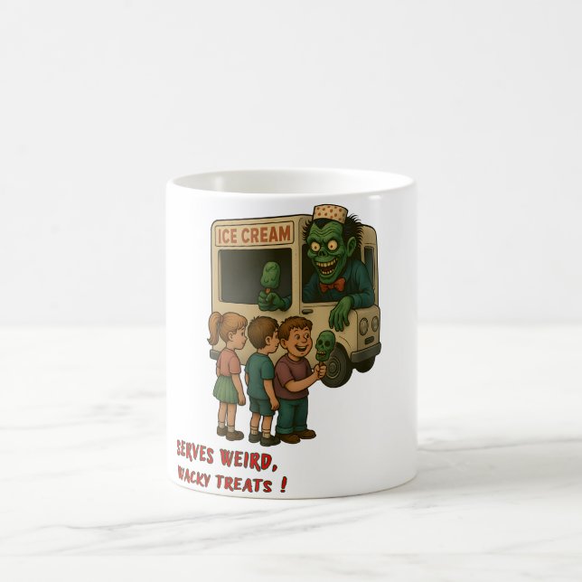 Creepy Ice Cream Mug – Sweet Horror Sips (Center)