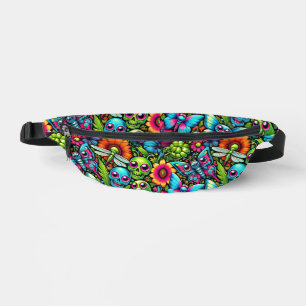 Creepy Insects Bum Bags