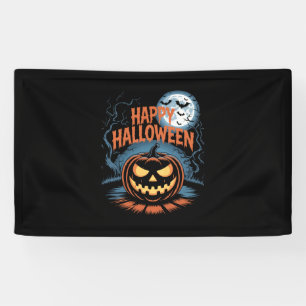 Creepy Jack O’ Lantern Halloween Banner