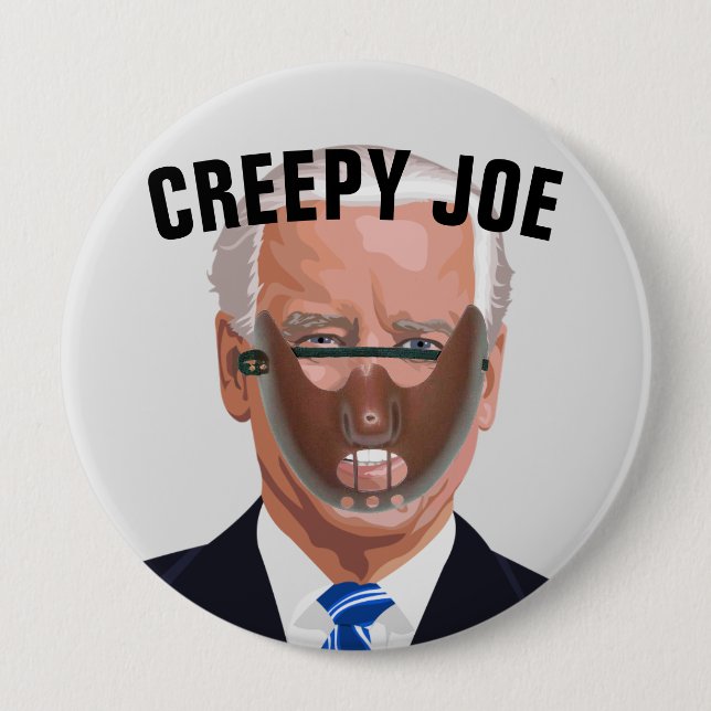 CREEPY JOE BIDEN BUTTONS (Front)
