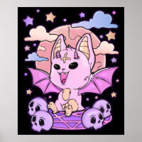 Creepy Kawaii Chibi Horror Cute Creepy Pastel Goth