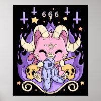 Creepy Kawaii Chibi Horror Cute Creepy Pastel Goth