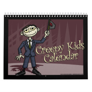 Creepy Kids Calendar