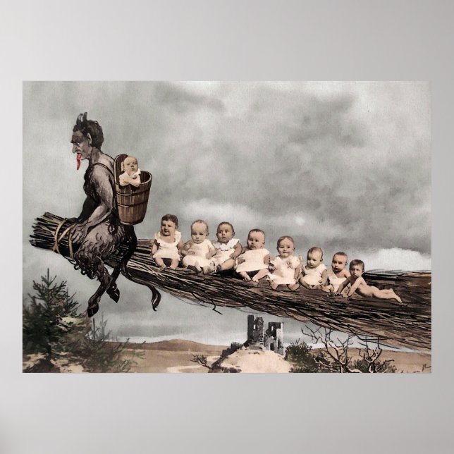 Creepy Krampus Poster (Front)