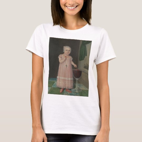 Creepy Little Girl Eats Candy T-Shirt
