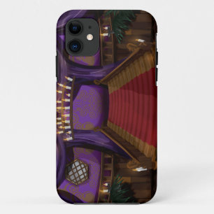Creepy Mansion Stairway iPhone 11 Case