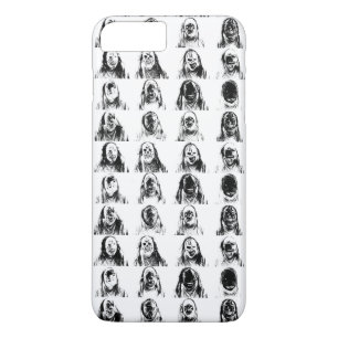 Creepy Masks iPhone 8 Plus/7 Plus Case