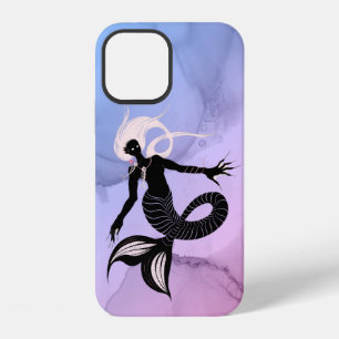 Creepy Mermaid Dark Fantasy Monster Goth iPhone 12 Case