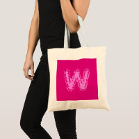 Creepy Monogram Pink on Pink