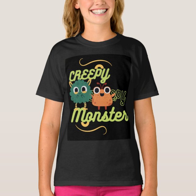 creepy monsterT shirt (Front)