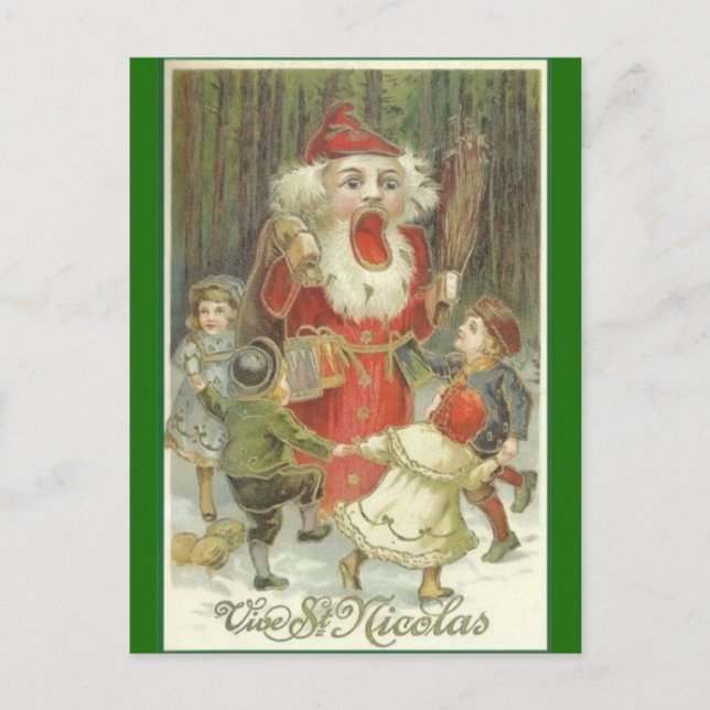Creepy Nutcracker Postcard (Front)